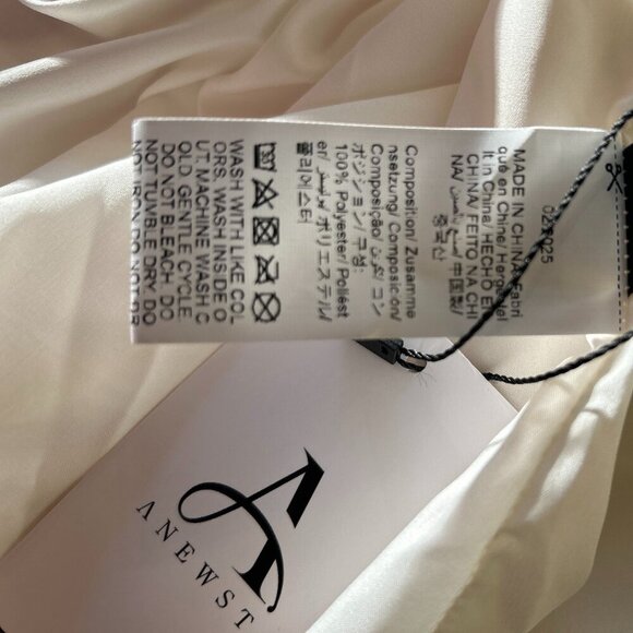 Anewsta NWT SZ 12 Floral print midi dress Feminine Dressy Coquette Romantic Chic - Picture 11 of 13